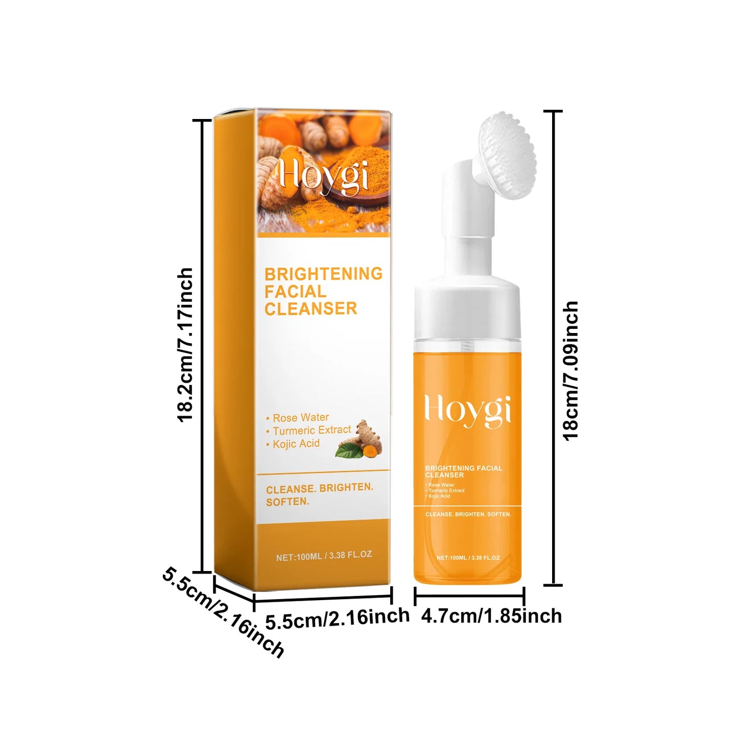 LuvGlow® Turmeric Facial Cleanser